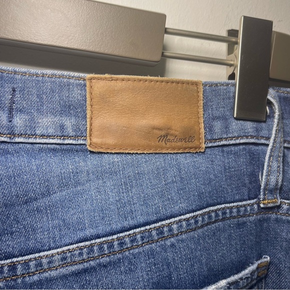 Madewell Women’s Perfect Vintage Jean Size 29 High Rise Straight Crop Blue Denim - Picture 8 of 13